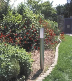 Albert 692272 Edelstahl-Pollerleuchte, Höhe 0,9m, E27 -Lampengeschäft 0539afd09e08ee51e1226625894d725218a496dd