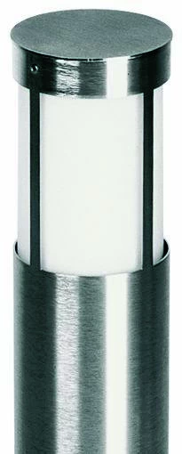 Albert 692264 Edelstahl-Pollerleuchte, Höhe 0,7m, E27