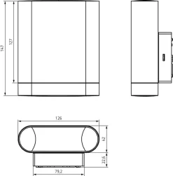 Theben 1020903 LED-Stahler TheLeda D U AL , 11,5W Mit Bewegungsmelder, Aluminium -Lampengeschäft 06d2b69690e3280b8e088cef2efa7b3830bd7d7e