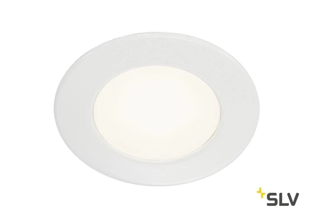 SLV 112221 Flache LED-Einbauleuchte, 3W/150lm Licht Warmweiß 1 SLV 112221 Flache LED-Einbauleuchte, 3W/150lm Licht Warmweiß