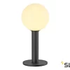 SLV 1002000 GLOO PURE 44 Pole Outdoor Stehleuchte, Höhe 44cm, IP44