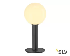 SLV 1002000 GLOO PURE 44 Pole Outdoor Stehleuchte, Höhe 44cm, IP44