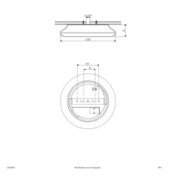 EVN L25120125 LED Deckenabauleuchte Rund, 3000K Bis 5700K, 1200lm 3 EVN L25120125 LED Deckenabauleuchte Rund, 3000K Bis 5700K, 1200lm -Lampengeschäft 18148f63d7645ba0d7630df30f4710cd6a2b1640