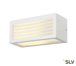 SLV 232491 BOX-L, Outdoor Wandleuchte, TC-(D,H,T,Q)SE, IP44, Eckig, Max. 18W