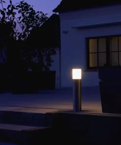 Albert 690560 Edelstahl-Sockelleuchte, Höhe 0,5m, E27 -Lampengeschäft 1e84e5bd97e4ebde9f869f3e07cc4abbb3de6efa