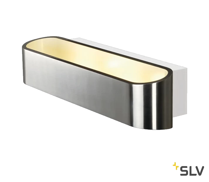 SLV 151275 ASSO 300, Wandleuchte, LED, 3000K, Oval,L/B/H 30/9,5/7 Cm 1 SLV 151275 ASSO 300, Wandleuchte, LED, 3000K, Oval,L/B/H 30/9,5/7 Cm
