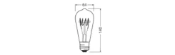 Ledvance 4099854075667 Vintage 1906® LED EDISON, < 360°, 4,8 W, 827, 470 Lm, E27, Dimmbar -Lampengeschäft 2392906f75d69470ec376c680da6096a5989da5c
