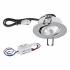 EVN PC20N31502 LED Deckeneinbauleuchte Rund, Schwenkbar, IP20, 3W, 3000K, 300lm