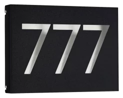 Albert 666005 Hausnummernleuchte 3-stellige Ziffern