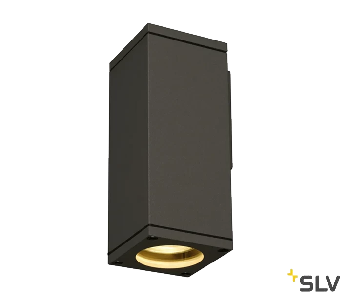 SLV 229525 THEO WALL, Outdoor Wandleuchte, QPAR51, Eckig, Max. 35W 1 SLV 229525 THEO WALL, Outdoor Wandleuchte, QPAR51, Eckig, Max. 35W