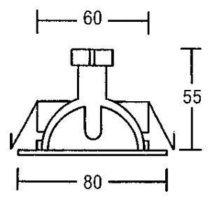 Brumberg 2190.22 Niedervolt-Einbaustrahler, GX5,3 Feststehend 2 Brumberg 2190.22 Niedervolt-Einbaustrahler, GX5,3 Feststehend – Bild 2