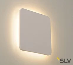 SLV 148019 PLASTRA SQUARE Gips-Wand- U./ Deckenleuchte 10,8W/400lm