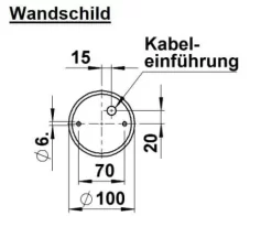 Albert 660230 LED-Wandleuchte Rund, 5W, Schwarz -Lampengeschäft 36c768b5aa6c145e382905af0973b5ecdff88fb0