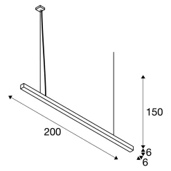 SLV 1000929 Q-LINE Pendelleuchte, 85W -Lampengeschäft 39149ba733ce40e213c6b429da7bf90bb1ea972a