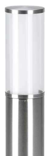 Albert 690546 Edelstahl-Sockelleuchte, Höhe 0,5m, E27