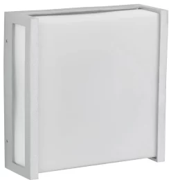Albert 696401 Hausnummern-Wandleuchte, LED 10W, Silber