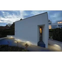 SLV 230034 Wandleuchte PEMA, 15W, E27, IP44, Silbergrau -Lampengeschäft 3dc8f156eb76fcc2d61429b7f398d576698ec071