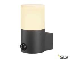 SLV 1006179 Wandaufbauleuchte GRAFIT E27 Round Sensor