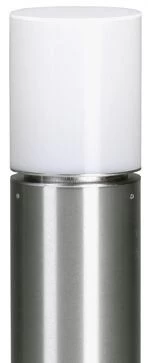 Albert 690560 Edelstahl-Sockelleuchte, Höhe 0,5m, E27