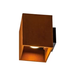 SLV 1004650 Wandleuchte RUSTY UP/DOWN, LED, 3000/4000K, IP65, Eckig -Lampengeschäft 46038a5857325a543cd3bb56ffbffb06d1a63c92