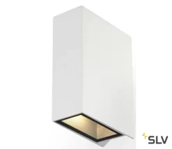 SLV 232471 QUAD 2, Wandleuchte, LED, 3000K, IP44, Eckig, Up/down, 6W