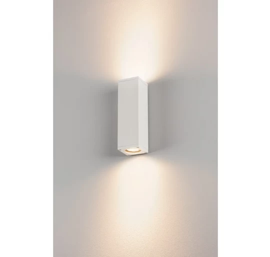 SLV 229531 THEO, Outdoor Wandleuchte, QPAR51, IP44, Eckig, Up/down, Max. 70W 3 SLV 229531 THEO, Outdoor Wandleuchte, QPAR51, IP44, Eckig, Up/down, Max. 70W – Bild 3