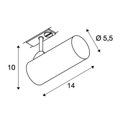 SLV 143580 HELIA 50 1Phasen-HV-LED-Strahler, 11W, Incl. LED, 35° -Lampengeschäft 4e0597b2ba8ff1984408ff4223667a94fa30446d 1
