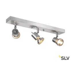 SLV 147443 Asto 3 Wand-/Deckenleuchte GU10/3x75W