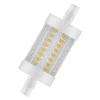 Ledvance 4099854049682 LED LINE P, 330 °, 7,3 W, 827, 806 Lm, R7s, Nicht Dimmbar