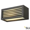 SLV 232495 Wandleuchte BOX-L, IP44, Eckig,18W