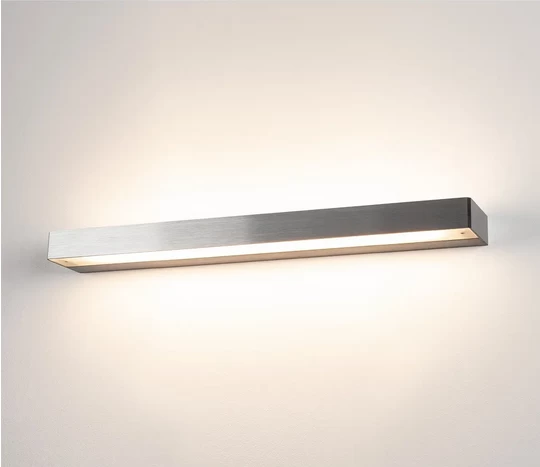 SLV 151786 SEDO 14, Wandleuchte, LED, 3000K, Eckig, Aluminium Gebürstet, Glas Satiniert, L/B/H 59,5/8,5/4 Cm, 17W 3 SLV 151786 SEDO 14, Wandleuchte, LED, 3000K, Eckig, Aluminium Gebürstet, Glas Satiniert, L/B/H 59,5/8,5/4 Cm, 17W – Bild 3