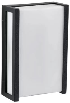 Albert 666400 Hausnummern-Wandleuchte, LED 10W, Schwarz -Lampengeschäft 52bcb01e11a47288ac3d6020916631b1f5f42b49