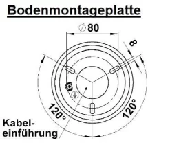 Albert 662230 LED-Wegeleuchte, 10W, Höhe 0,9m, Schwarz -Lampengeschäft 52d29d3e8d52d62043717eb0d06d5323b643b233