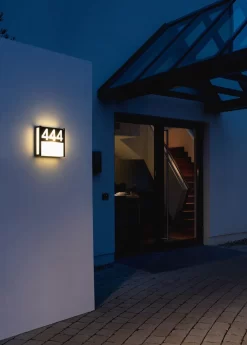 Albert 626401 Hausnummern-Wandleuchte, LED 10W, Anthrazit -Lampengeschäft 54ed0906b19328589be80549a02be6d2f4019461 2