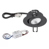 EVN PC20N31602 LED Deckeneinbauleuchte Rund, Schwenkbar, IP20, 3W, 3000K, 300lm