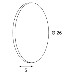 SLV 148091 PLASTRA, Wandleuchte, LED, 3000K, Runder Gips, Ø 30cm -Lampengeschäft 554740ac902801092d462002f60731754c7e9291