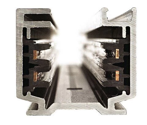 SLV 145102 EUTRAC 3-Phasenschiene Aufbau, Silber, 1m 2 SLV 145102 EUTRAC 3-Phasenschiene Aufbau, Silber, 1m – Bild 2