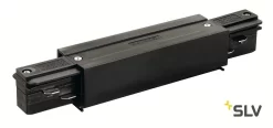 SLV145660 EUTRAC Längsverbinder/ Einspeiser, Schwarz