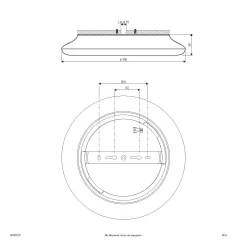 EVN L40300125 LED Deckenanbauleuchte Rund, 3000K Bis 5700K, 3160lm, -Lampengeschäft 5c5a5e36a513b9f6ef9906da4e01e176ae6f212d