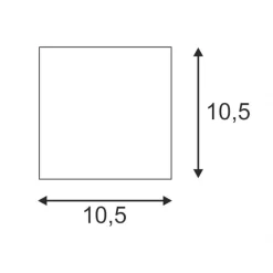 SLV 148018 PLASTRA CUBE Gipswandleuchte, G9/42W -Lampengeschäft 5d192f6a5019b0166130c0549a705904b8bb9a47