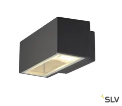 SLV 232485 Outdoor Wandleuchte, IP44, Eckig, 80W