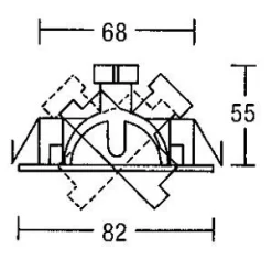Brumberg 2034.03 Niedervolt-Einbaustrahler, GX5,3 Schwenkbar -Lampengeschäft 61c7be3663ab406df1e47ed64789ea680d98a5fd