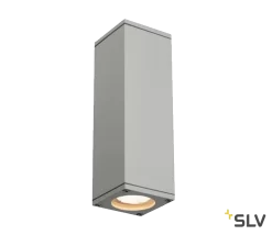 SLV 229532 THEO, Outdoor Wandleuchte, QPAR51, IP44, Eckig, Up/down, Max. 70W