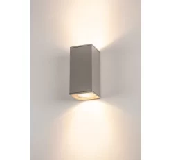 SLV 229574 BIG THEO, Outdoor Wandleuchte, QPAR111, IP44, Eckig, Up/down, Max. 150W -Lampengeschäft 64bf3a67451fb6935f694905ffc77078ad25ce58