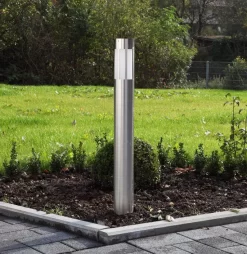 Albert 692246 Edelstahl-Pollerleuchte, Höhe 0,9m, E27 -Lampengeschäft 668b9ce10dba003081bcc7344cb0e0d5bded8467