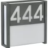 Albert 626401 Hausnummern-Wandleuchte, LED 10W, Anthrazit
