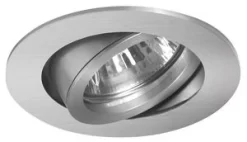 Brumberg 0063.25 NV-Einbaustrahler GX5,3/50W Alumatt, Schwenkbar