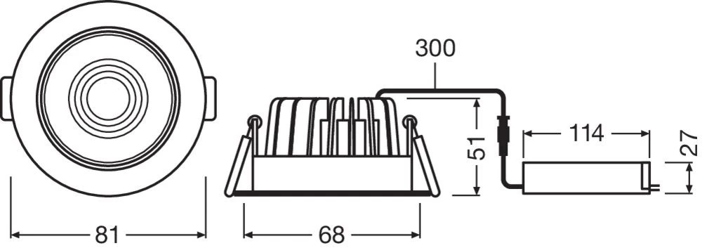 LEDVANCE Spot 8W, Kaltweiß, Dimmbar, IP44 3 LEDVANCE Spot 8W, Kaltweiß, Dimmbar, IP44 – Bild 3