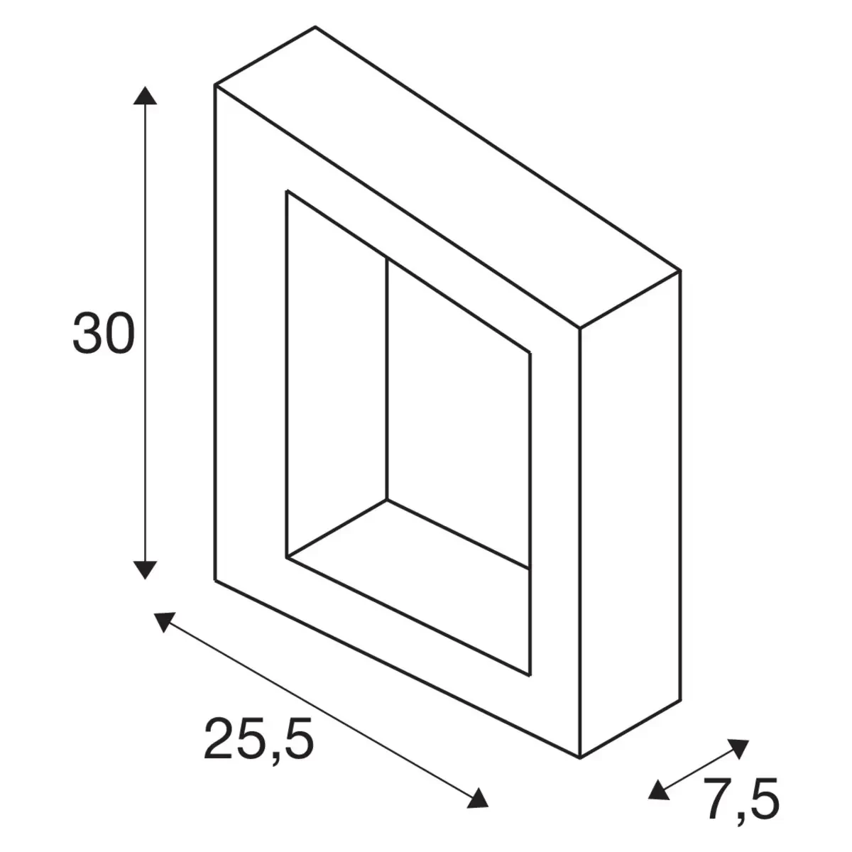 SLV 1005443 Wandaufbauleuchte BOOKAT, 15W 3000/4000K 2 SLV 1005443 Wandaufbauleuchte BOOKAT, 15W 3000/4000K – Bild 2