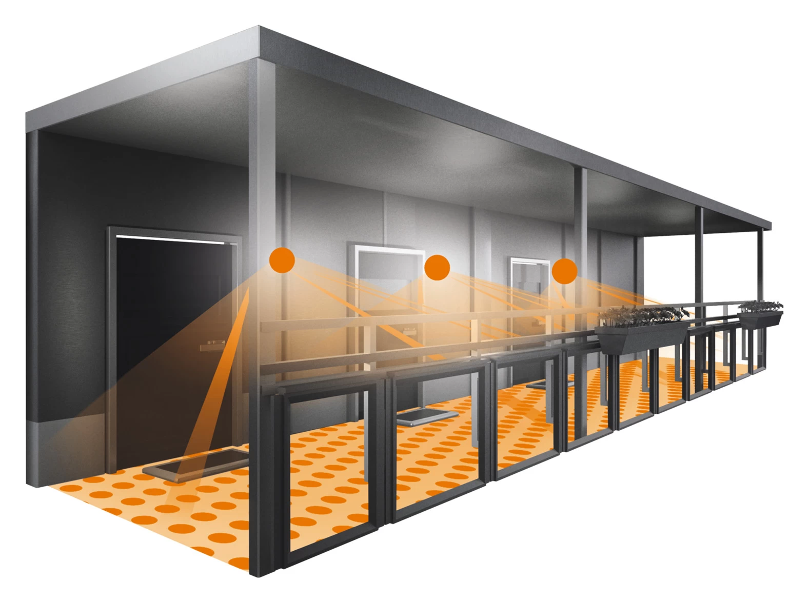 Steinel 053000 Sensor-Außenleuchte L690 LED PMMA ANT V2 3 Steinel 053000 Sensor-Außenleuchte L690 LED PMMA ANT V2 – Bild 3